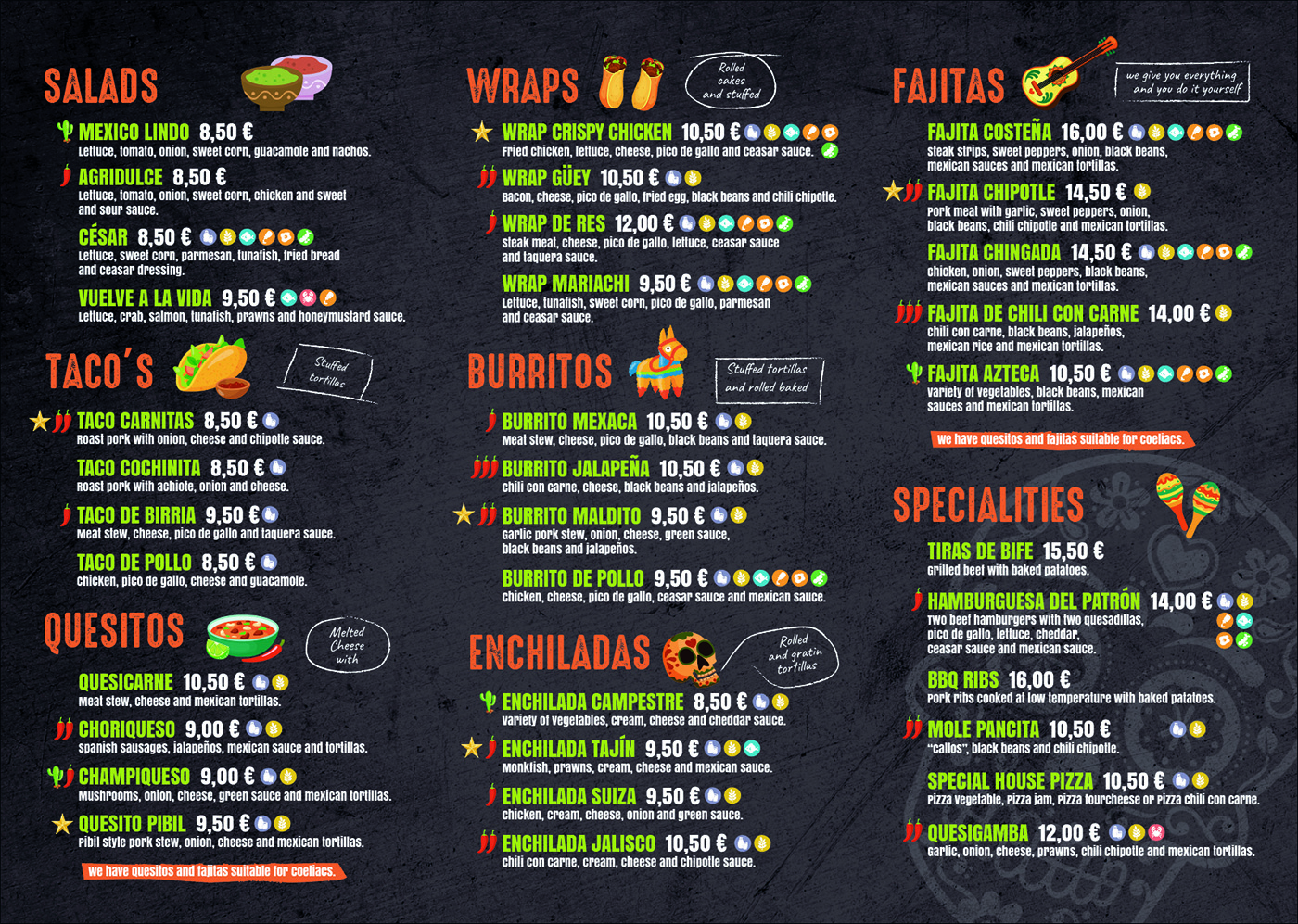 Chupacabras the Mexican Restaurant in Sant Antoni, Girona