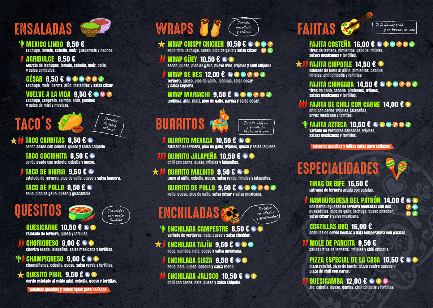 Comida mexicana en la costa brava, sant antoni calonge